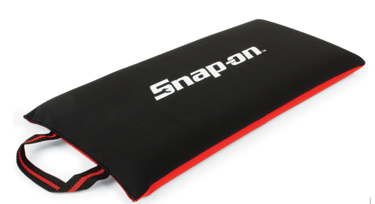 Black snap on case with red trim