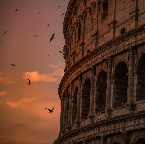 Above: Image by Gina Milicia, Roma