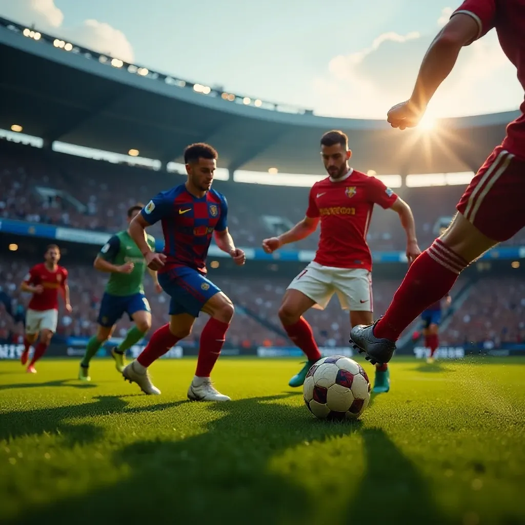 Fierce Soccer Action